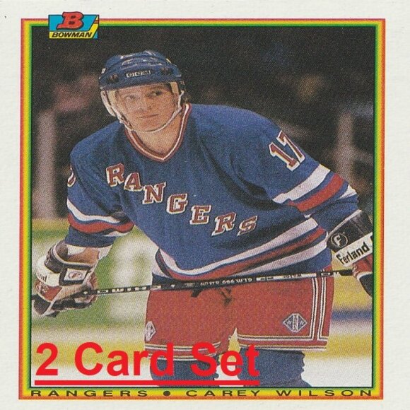 Carey Wilson Hockey Card Collection - Picture 1 of 3